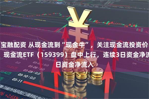 宝融配资 从现金流到“现金牛”，关注现金流投资价值！现金流ETF（159399）盘中上行，连续3日资金净流入