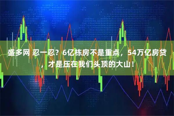 盛多网 忍一忍？6亿栋房不是重点，54万亿房贷，才是压在我们头顶的大山！